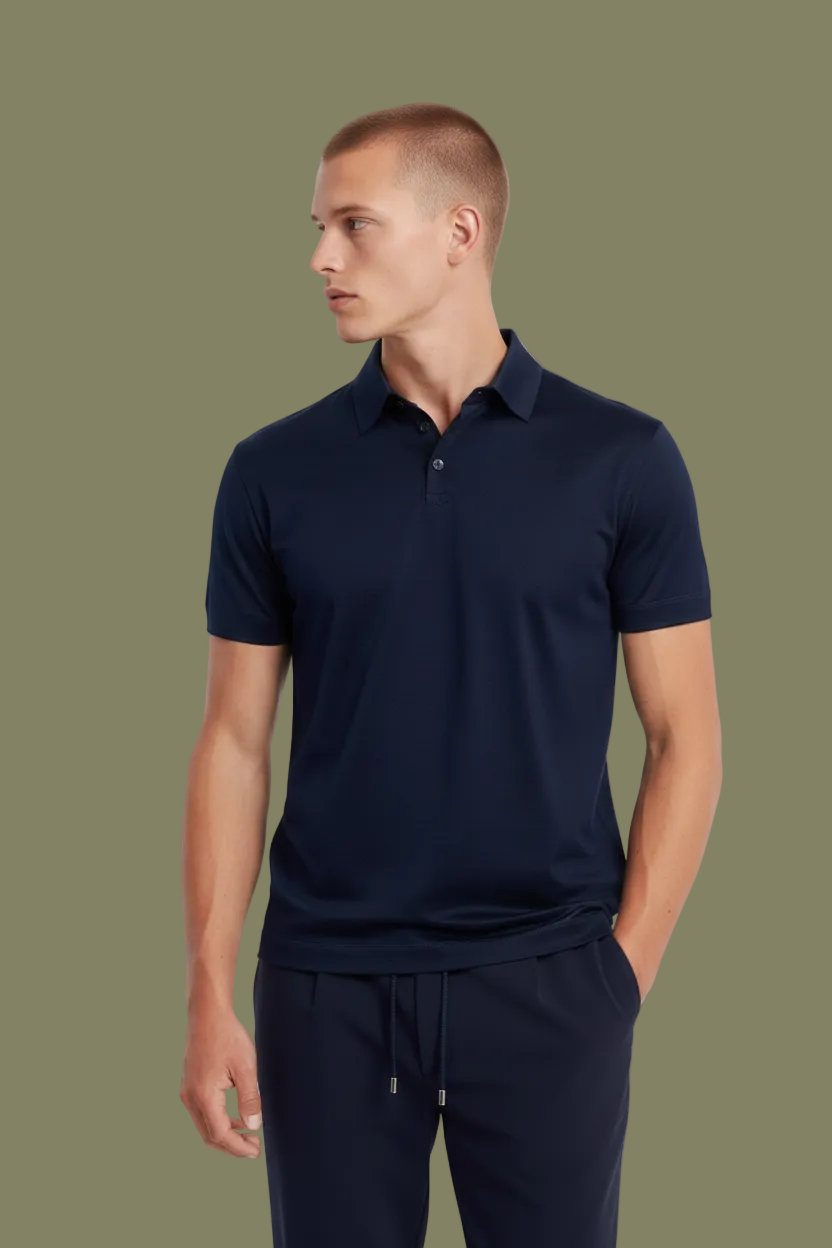 Midnight Blue Polo Shirt