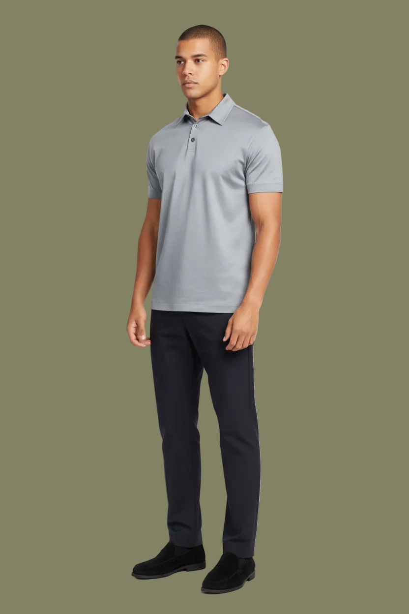 Mist Grey Polo Shirt