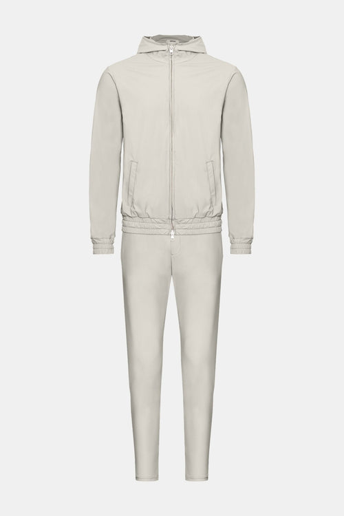 Cloud Grey Hooded Tech Suit