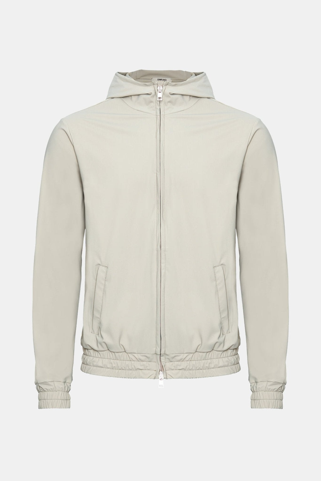 Cloud Grey Hooded Tech Vest