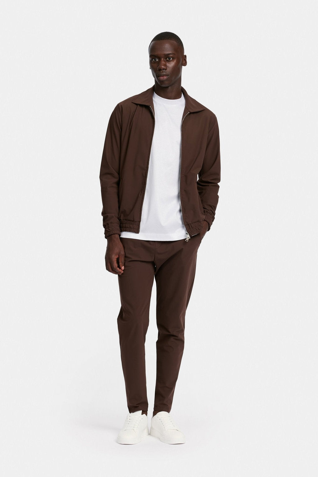 Copper Brown Tech Suit