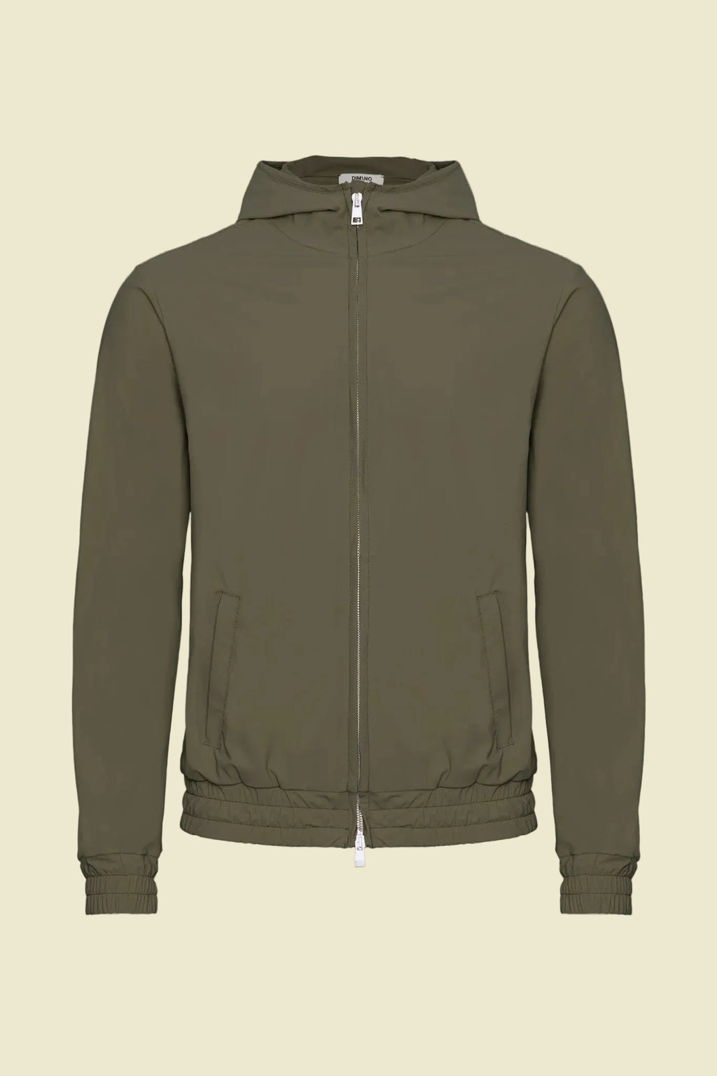 Dark Green Hooded Tech Vest