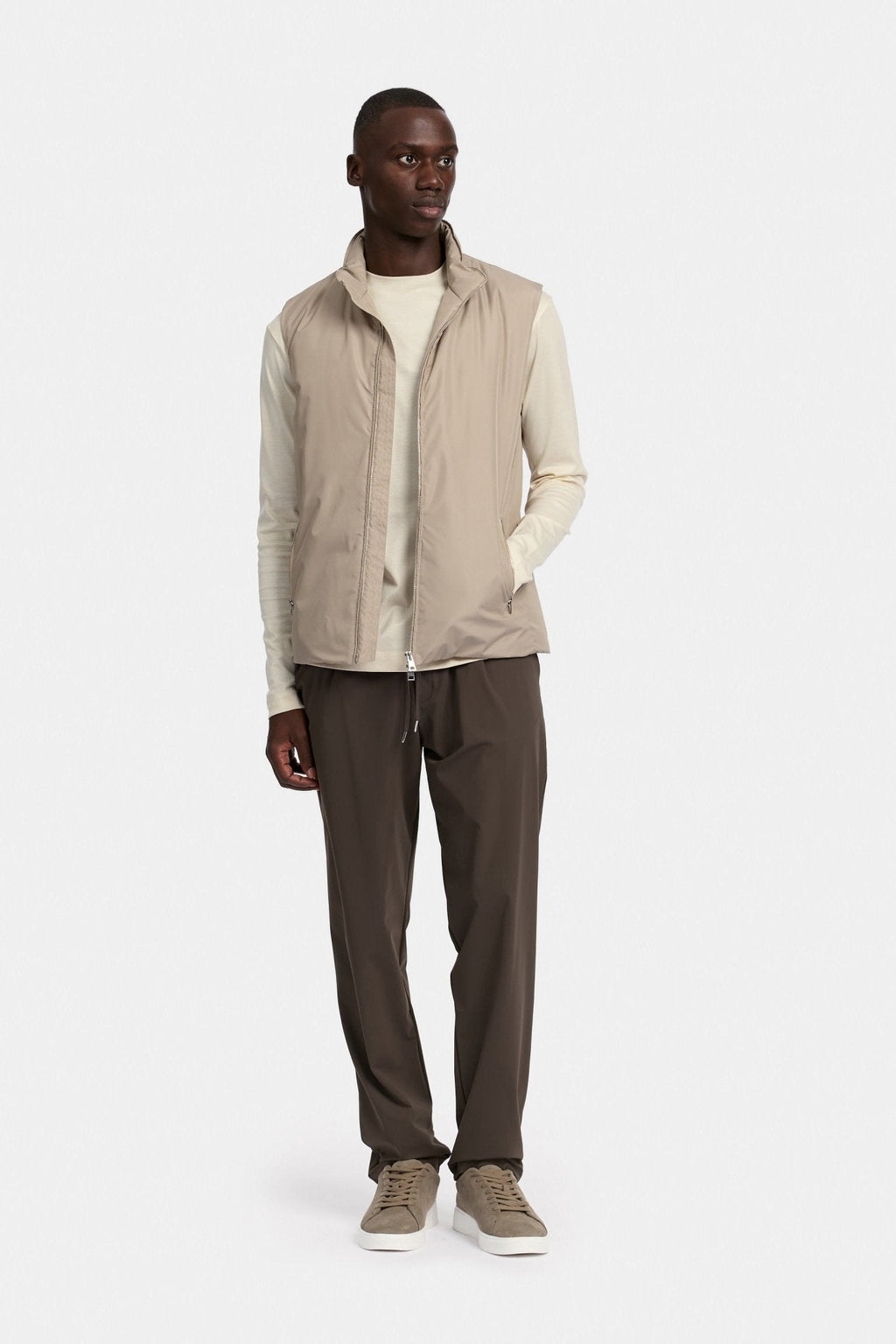 Light Beige Bodywarmer