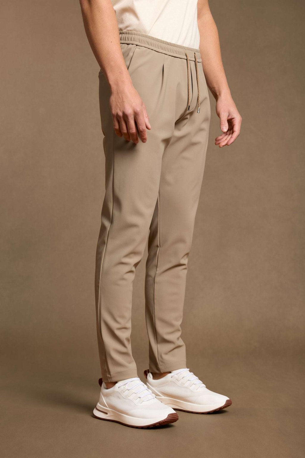 Light Beige Smart Pants
