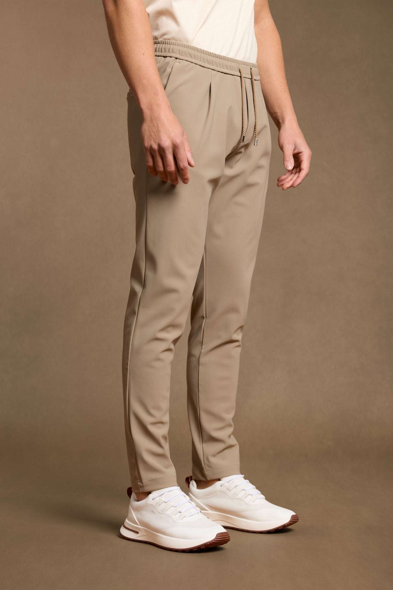Light Beige Smart Pants
