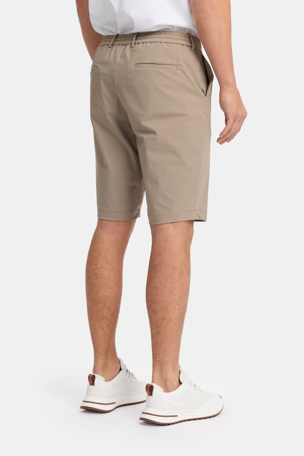 Light Beige Tech Shorts