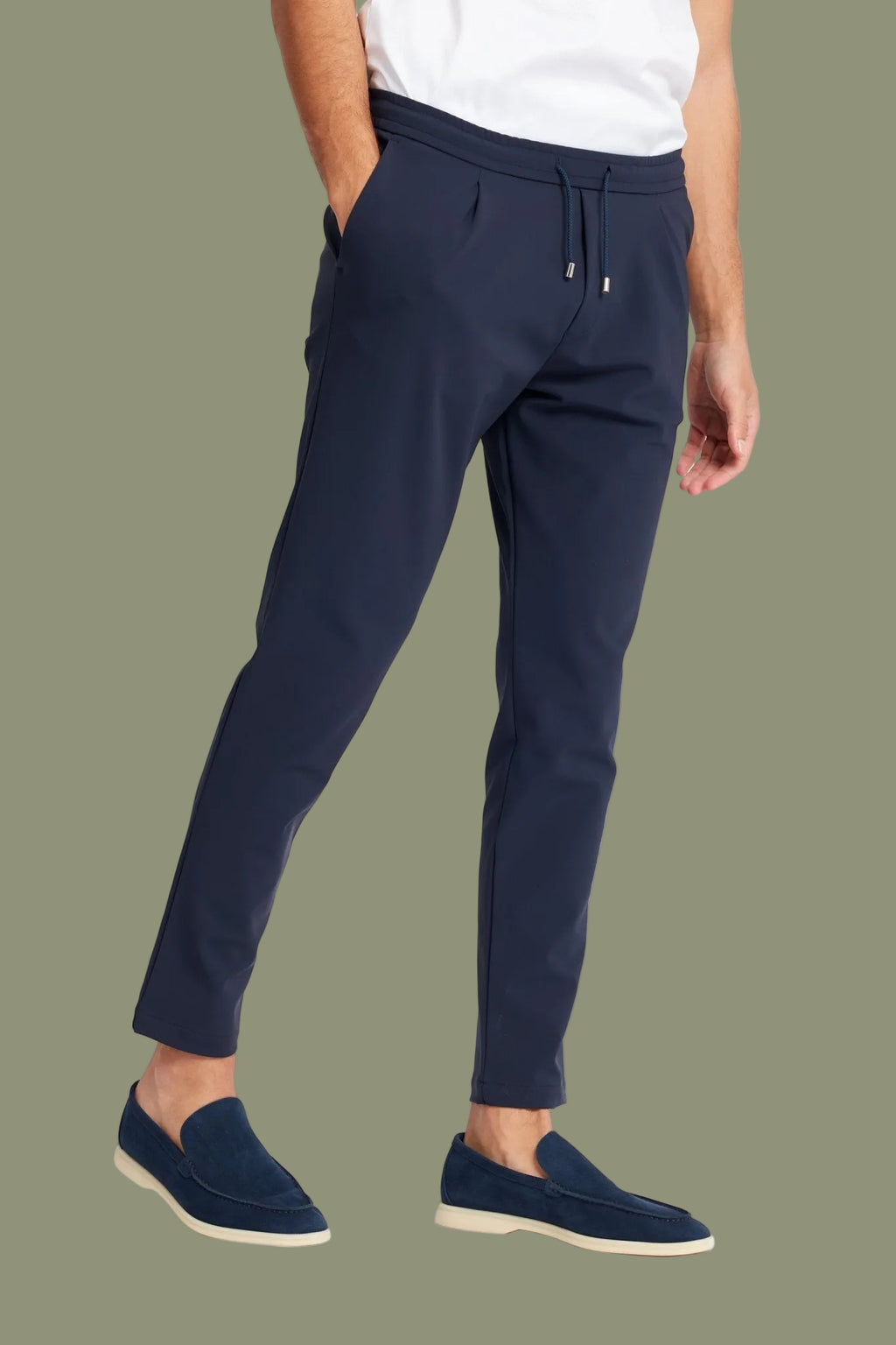 Midnight Blue Smart Pants