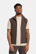 Mocha Brown Tech Gilet