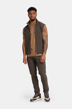 Mocha Brown Tech Gilet