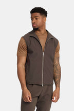 Mocha Brown Tech Gilet