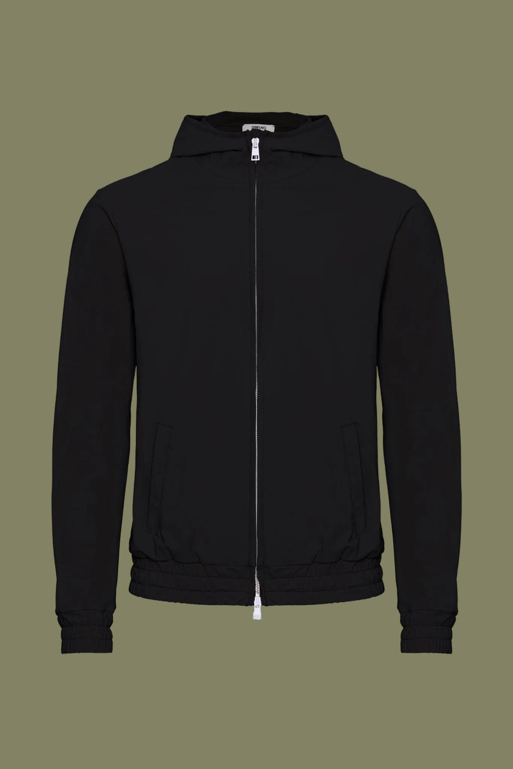 Onyx Black Hooded Tech Vest