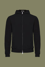 Onyx Black Hooded Tech Vest