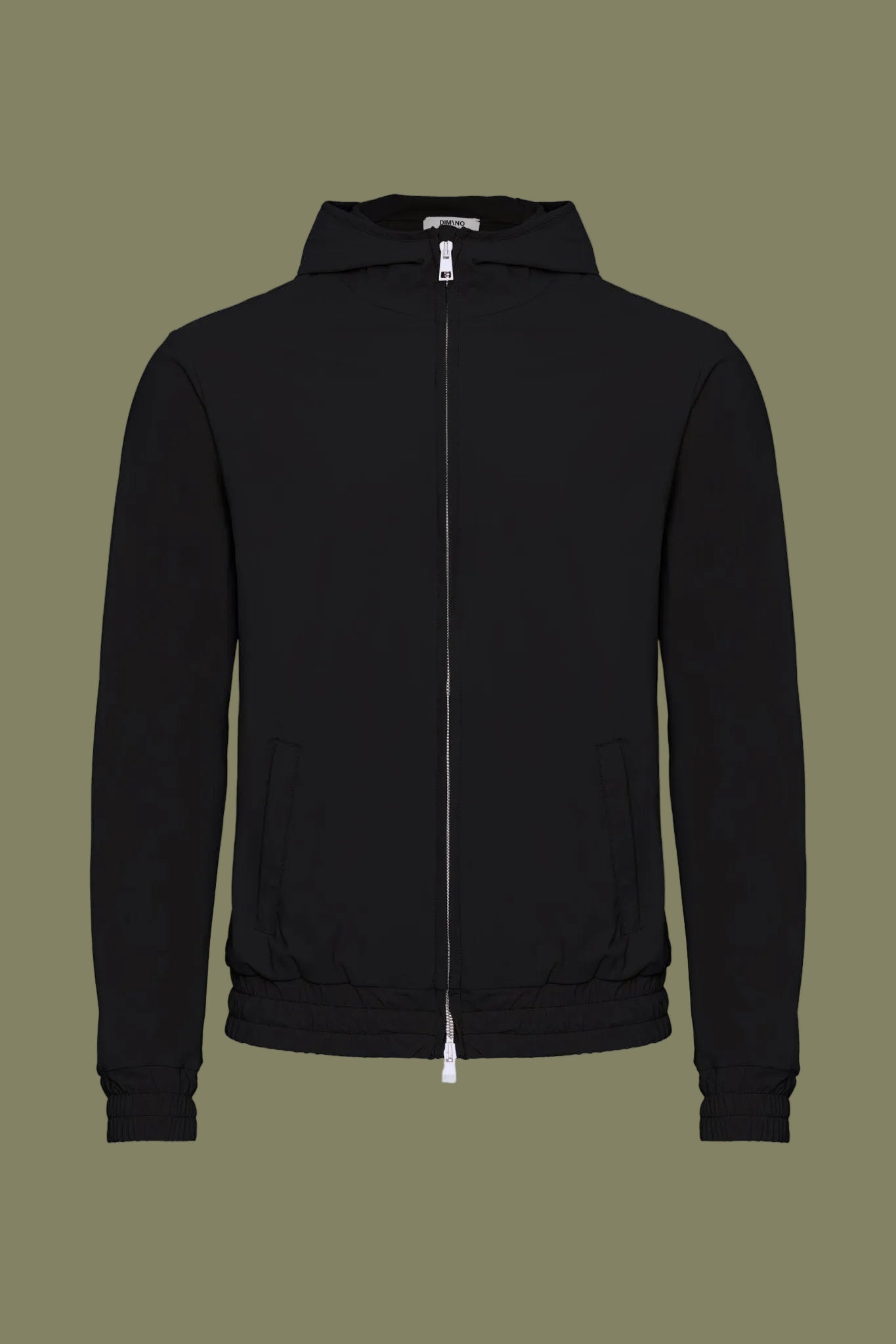 Onyx Black Hooded Tech Vest