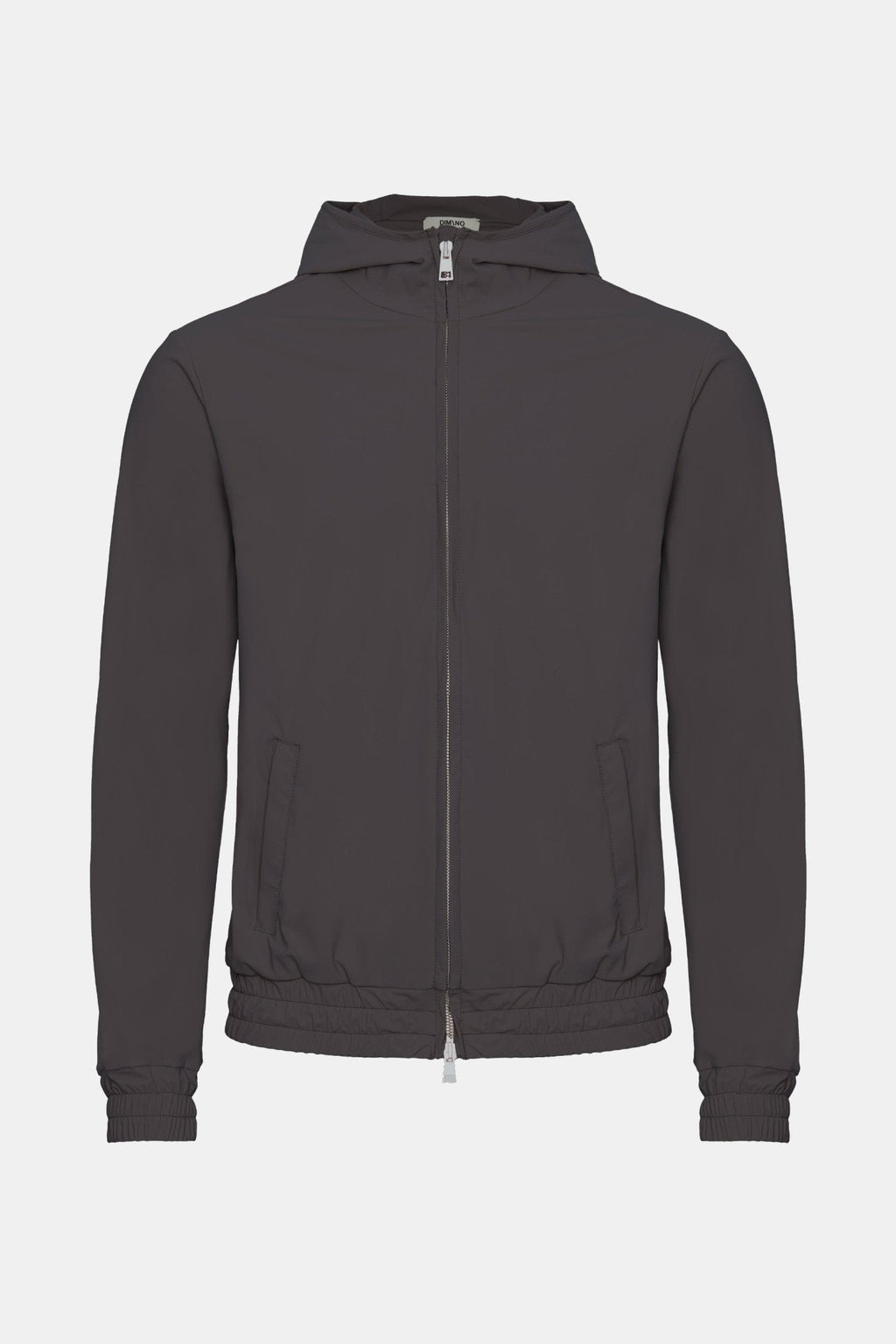 Slate Grey Hooded Tech Vest