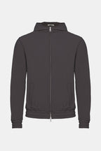 Slate Grey Hooded Tech Vest