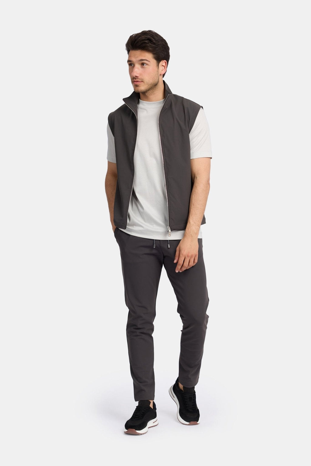 Slate Grey Tech Gilet