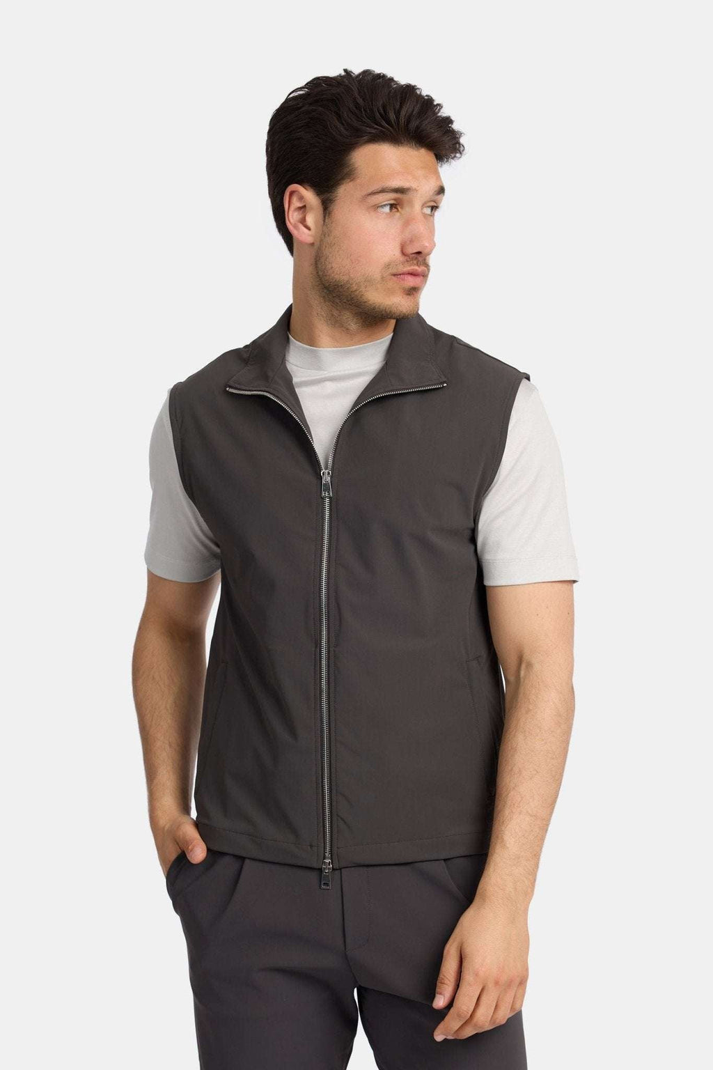 Slate Grey Tech Gilet